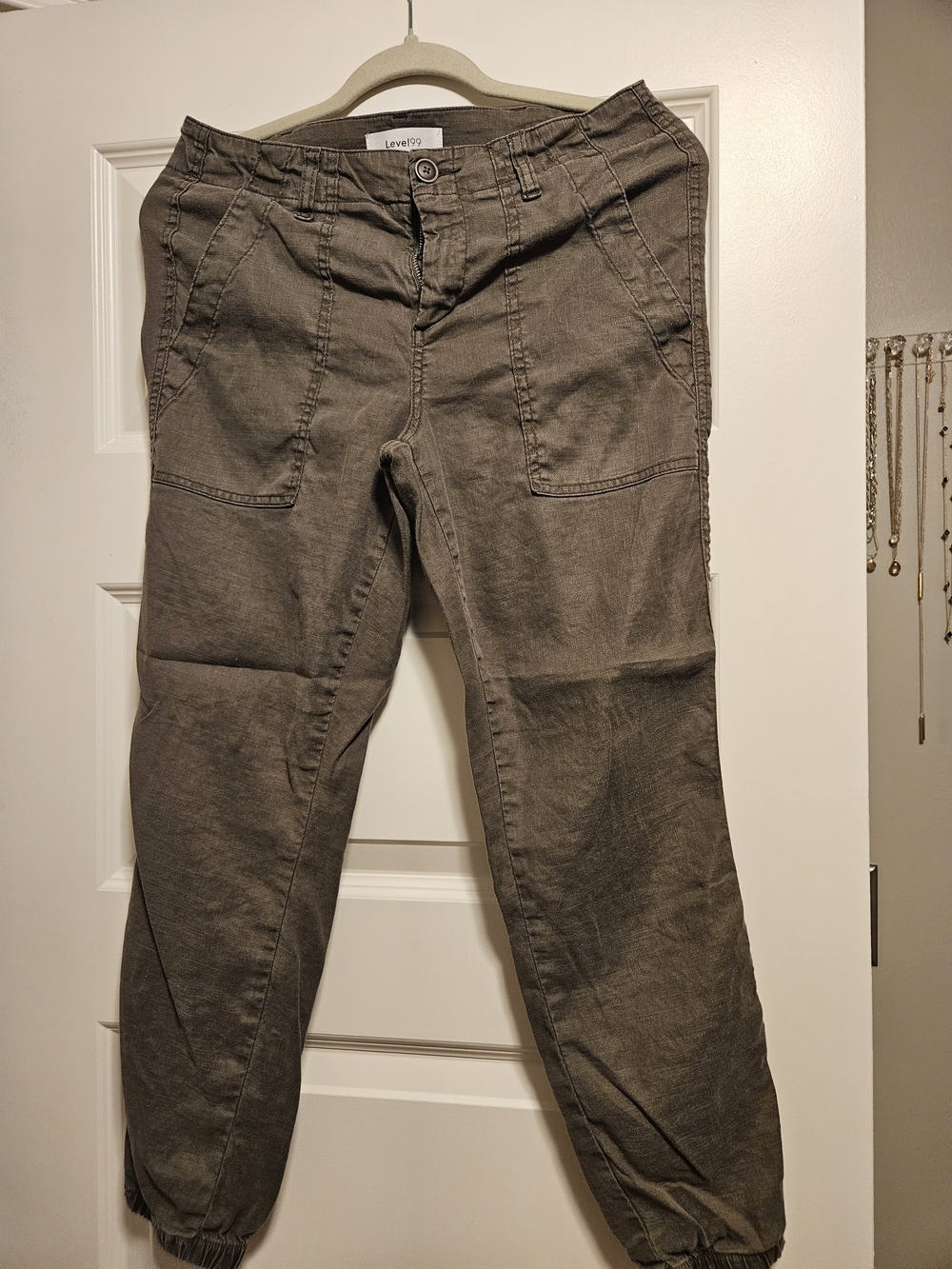 Level 99, Olive Colored Jogger Pants